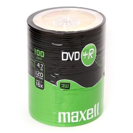 Maxell Dvd+R 4,7Gb 16X Sp*100 275737.30.Tw