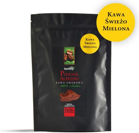 Tommy Cafe Kawa palona smakowa Piernik Alpejski kawa mielona 250g