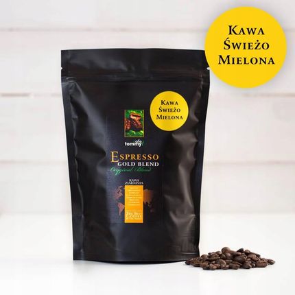 Tommy Cafe Kawa palona Espresso Gold Blend, mielona 250g