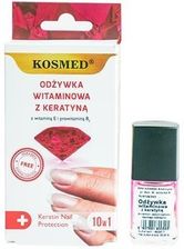 Kosmed Colagen Nail Protection Odywka Witaminowa Z Keratyn Do Paznokci 10In1 9ml