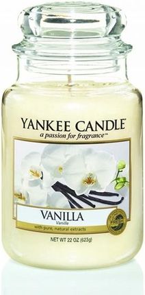 Yankee Candle Vanilla Słoik Duży 623g