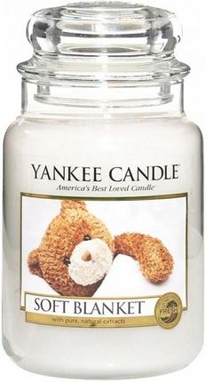 Yankee Candle Soft Blanket Słoik Duży 623g