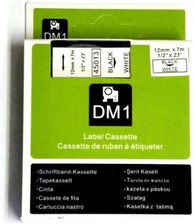 Zdjęcie Taśma zamiennik Dymo D1 45013 S0720530 12mm czarny/białym - Kalety