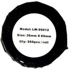 Zdjęcie Etykieta do Dymo zamiennik 99012 S0722400 36x89mm biała - Bobolice