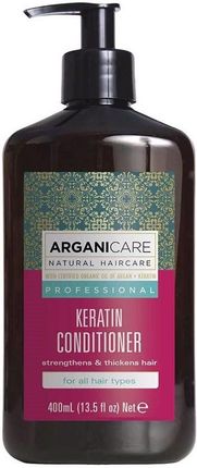 Arganicare Keratin Conditioner Strengthens & Thickens Hair 400 ml 