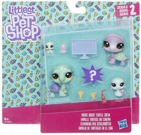 Hasbro Littlest Pet Shop Żółwie E1013