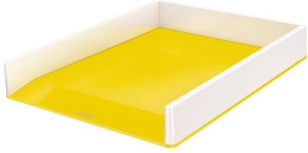 Leitz Półka na dokumenty WOW dwukolorowa żółta 53611016