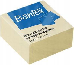 Zdjęcie Hamelin Bloczki Samoprzylepne 75X75Mm 400 Kartek Żółty - Ząbki
