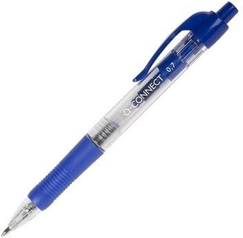 Długopis Automatyczny Q-Connect 07Mm Niebieski