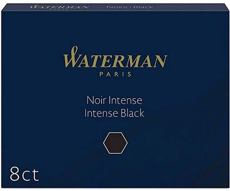 Waterman Naboje Z Atramentem Długie Standard 8 Szt. Czarne S0110850