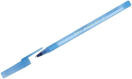 Długopis Round Stick Niebieski Z Kodem 60Szt Bic