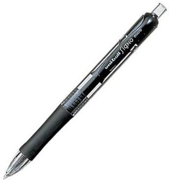 Długopis Żelowy Automatyczny Uni Umn-152 Czarny 