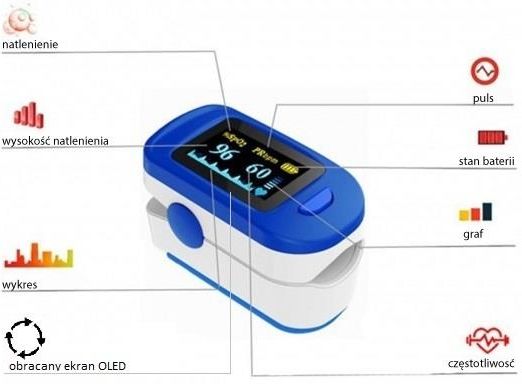 PULSOKSYMETR ACCURATE FS20C OLED