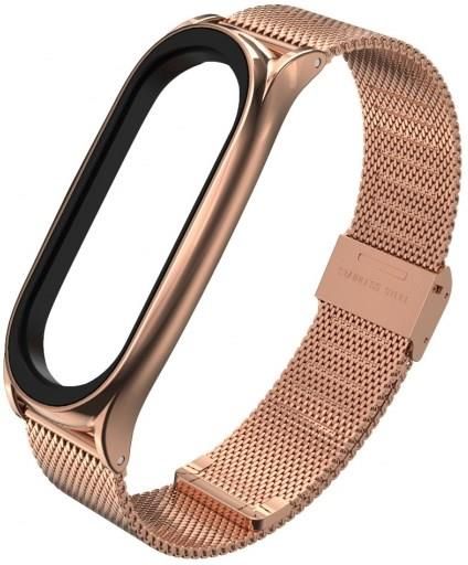 TECH-PROTECT MILANESEBAND XIAOMI MI BAND 5/ 6 RÓZOWE ZŁOTO - zdjęcie 1 TECH-PROTECT MILANESEBAND XIAOMI MI BAND 5/ 6 RÓZOWE ZŁOTO