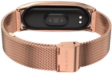 TECH-PROTECT MILANESEBAND XIAOMI MI BAND 5/ 6 RÓZOWE ZŁOTO - zdjęcie 4 TECH-PROTECT MILANESEBAND XIAOMI MI BAND 5/ 6 RÓZOWE ZŁOTO