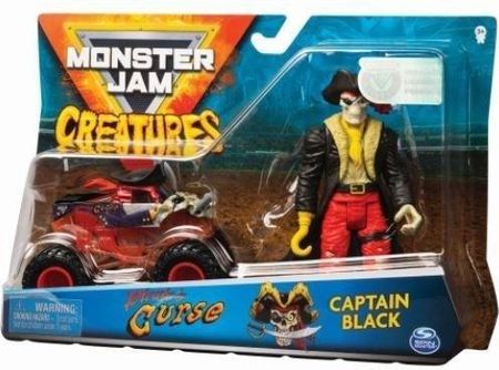 Spin Master Pojazd z Figurką, Pirates Curse Monster Jam