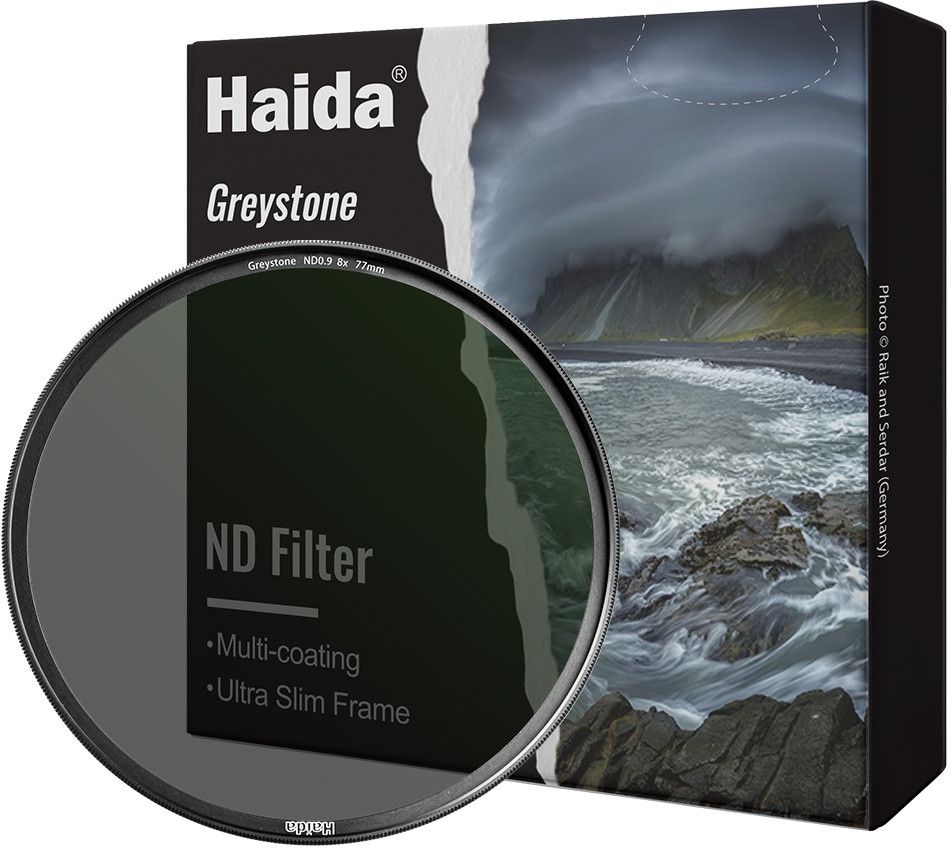 HAIDA NanoPro MC Grauverlaufsfilter GND Hard Edge | 170x150 Mm, ND0,9 (8x) Für Landschaftsfotografie