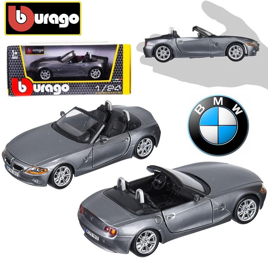 Bburago BMW Z4 1:24 Szary - Ceny i opinie - Ceneo.pl