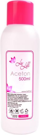 la lill La Lill czysty aceton do usuwania hybrydy żelu 500ml