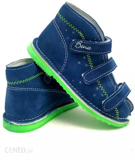 Buty Profilaktyczne Dla Dzieci Bena Blue Ceny I Opinie Ceneo Pl
