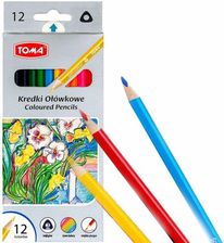 Zdjęcie Toma Kredki Ołówkowe 12 Kolorów Trójkątne - Łódź