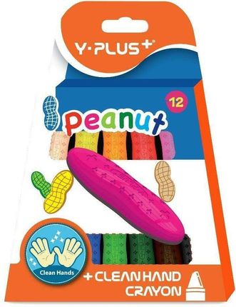 Kredki Świecowe Peanut 12 Kolorów