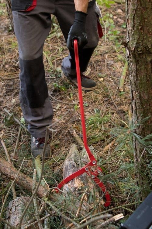 Kleszcze uchwyt do noszenia drzewa Rozwarcie 27cm - zdjęcie 1 Kleszcze uchwyt do noszenia drzewa Rozwarcie 27cm