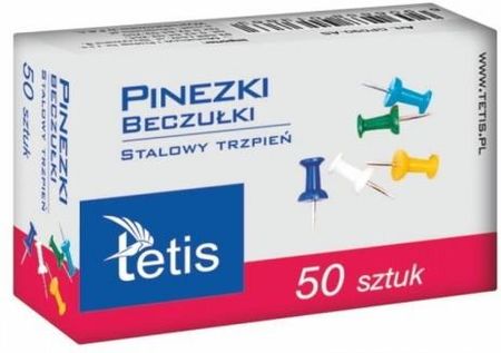 Tetis Pinezki Beczułki Kolor (50Szt) Gp100-Ab Michalczyk I Prokop