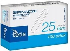 Zdjęcie All Spinacze Biurowe 25Mm 100Sztgs140-A Tetis - Dynów