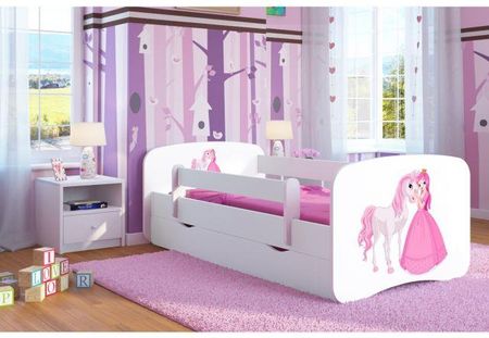 Kocot Kids Łóżko Baby Dreams Księżniczka i Konik 160x80   