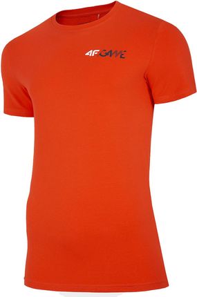 4F Koszulka T-Shirt Tsm030 Pomarańczowy (H4L20-Tsm030-70S) - Ceny i opinie T-shirty i koszulki męskie INYH