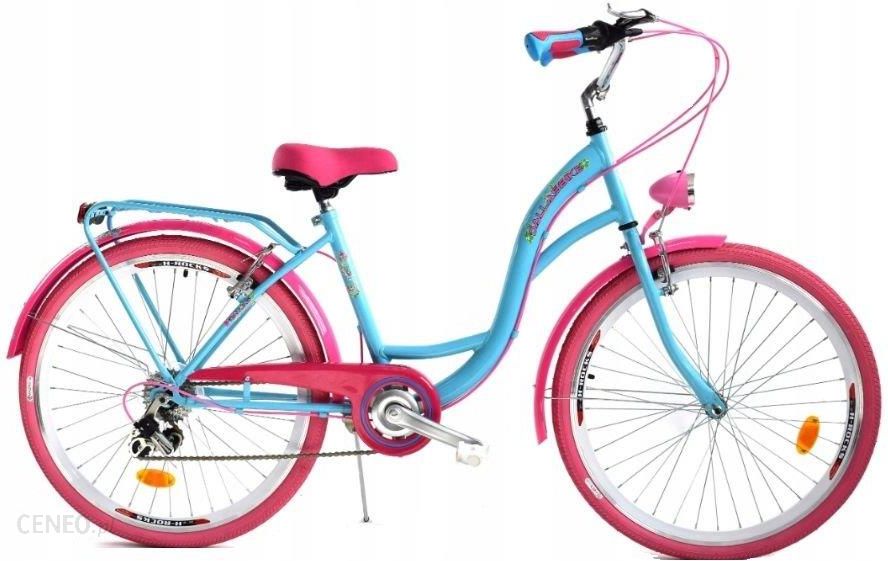 Dallas Bike 24 Niebiesko Różowy 2020 Rowery Dziecięce Ceny i opinie