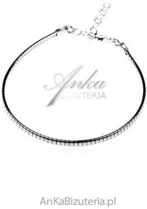 Ankabizuteria  Srebrna bransoletka - piękna biżuteria włoska - elegancka , kobieca