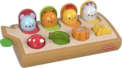 Fisher-Price Kolorowe zwierzątka Wyskakujący przyjaciele GJW24 - Zabawki edukacyjne dla niemowląt