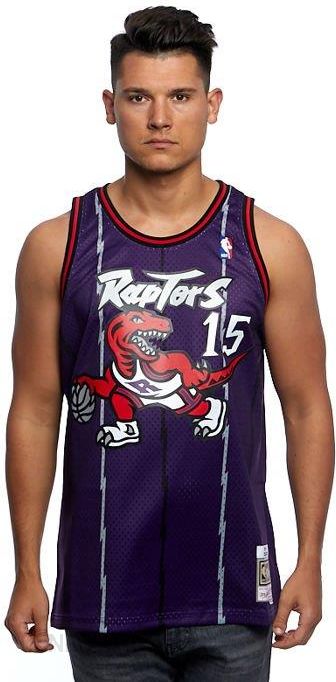Koszulka Mitchell & Ness Toronto Raptors #15 1999 Vince Carter purple/black  Swingman Jersey ▷  - sklep online