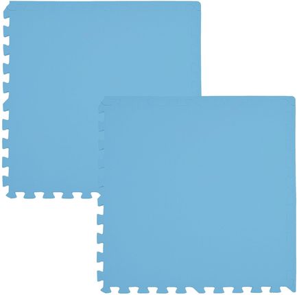 Humbi Puzzle piankowe 2szt. błękitny 62x62x1cm