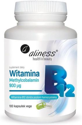 Medicaline Aliness Witamina B12 Methylcobalamin 900 µg 100 kaps