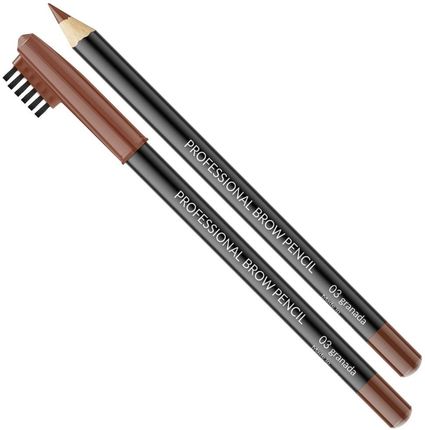 Vipera Professional Brow Pencil kredka do brwi ze szczoteczką 03 Granada 1g