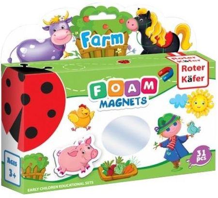 Roter Kafer Foam Magnets: Farm (Edycja Międzynarodowa)