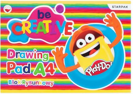 STARPAK Play-Doh Blok rysunkowy A4 453898