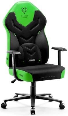 Diablo Chairs X-Gamer 2.0 (L) Czarno-Zielony