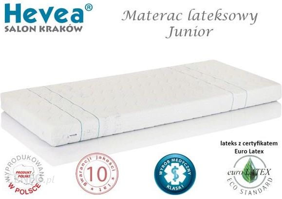 Hevea Materac lateksowy Junior 160x90