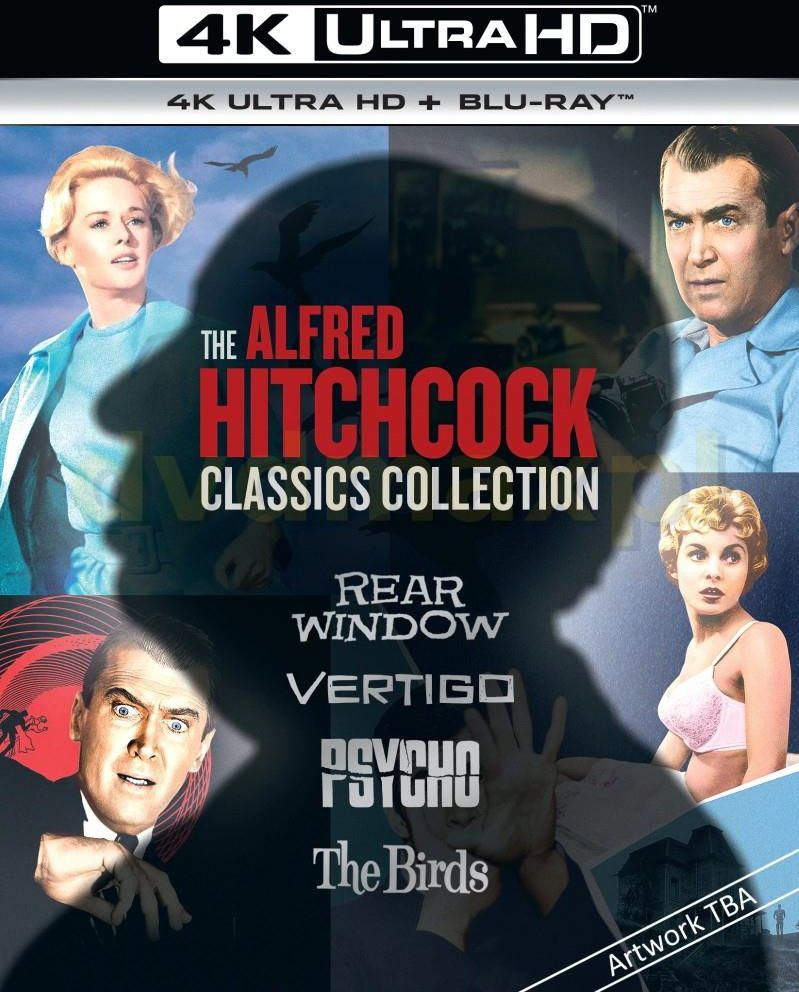 Film Bluray The Alfred Hitchcock Classics Collection [BOX] [4xBluRay
