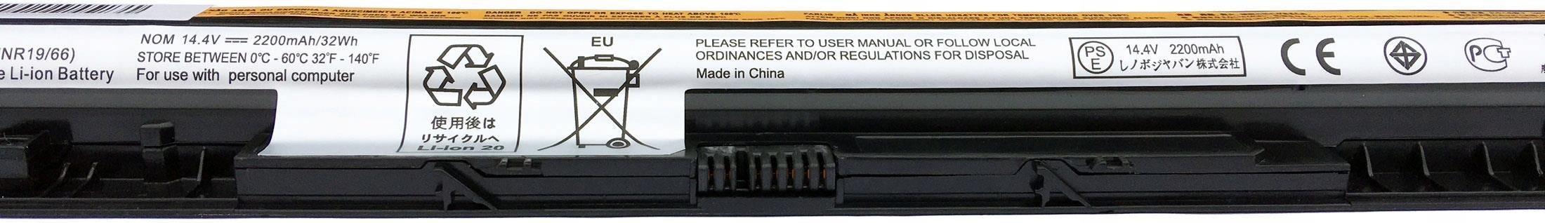 Batteria 14.4-14.8V 2600mAh EQUIVALENTE Ibm-lenovo 121500256 - Foto 12