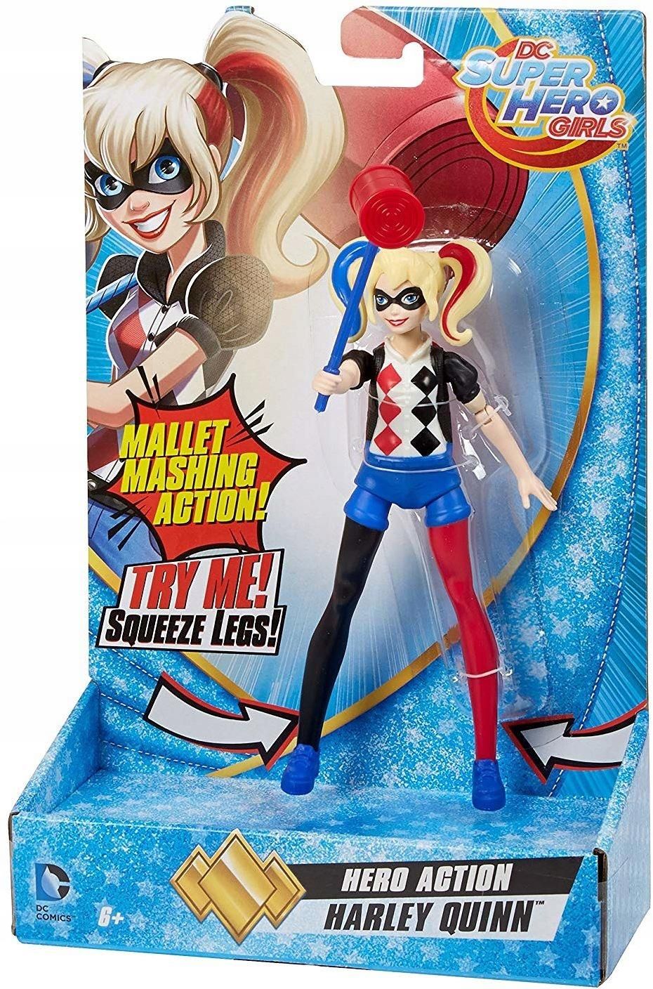 ハーレークイン フィギュア DC SUPER HERO GIRLS マテル i-mattel-harley-quinn-dc-super