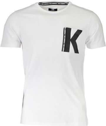 Koszulka Karl Lagerfeld KL19MTS01 Biała