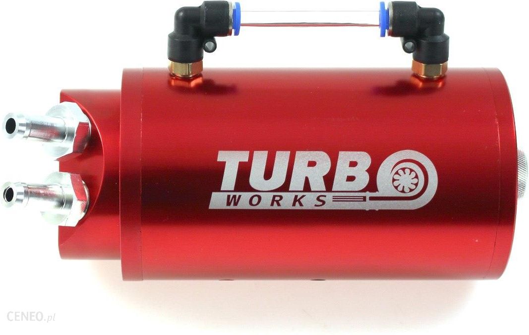 OIL CATCH TANK 0.7L 10MM TURBOWORKS RED 5903713074212