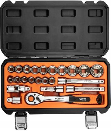 Neo Tools Klucze Nasadowe 1/2'' 23Szt (08-694) - zdjęcie 2