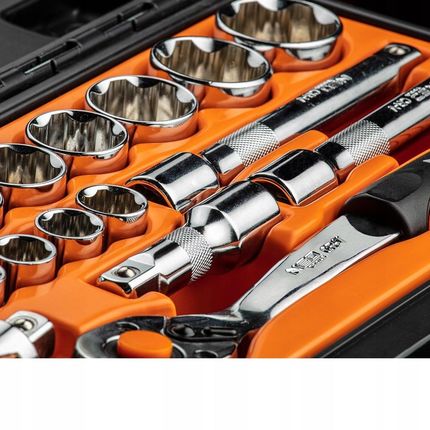 Neo Tools Klucze Nasadowe 1/2'' 23Szt (08-694) - zdjęcie 5