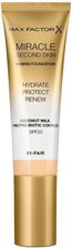 Max Factor Miracle Second Skin Hybrid Foundation Podkład Nawilżający Z Filtrem Spf20 30 ml 01 Fair